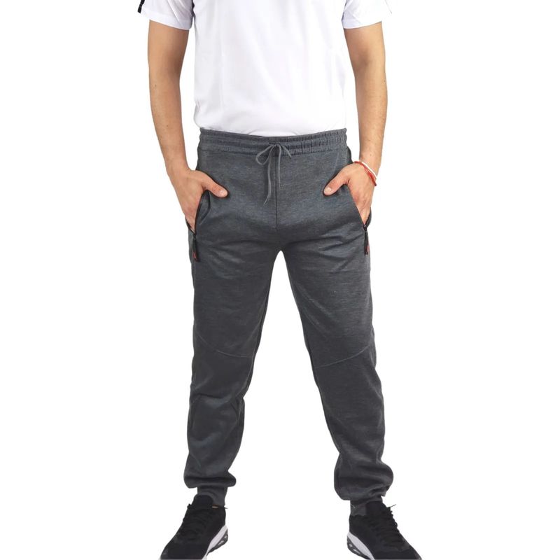 MPROPIA - Pantalón Buzo Hombre. Forro Polar. Jogger Slim Fit. 250