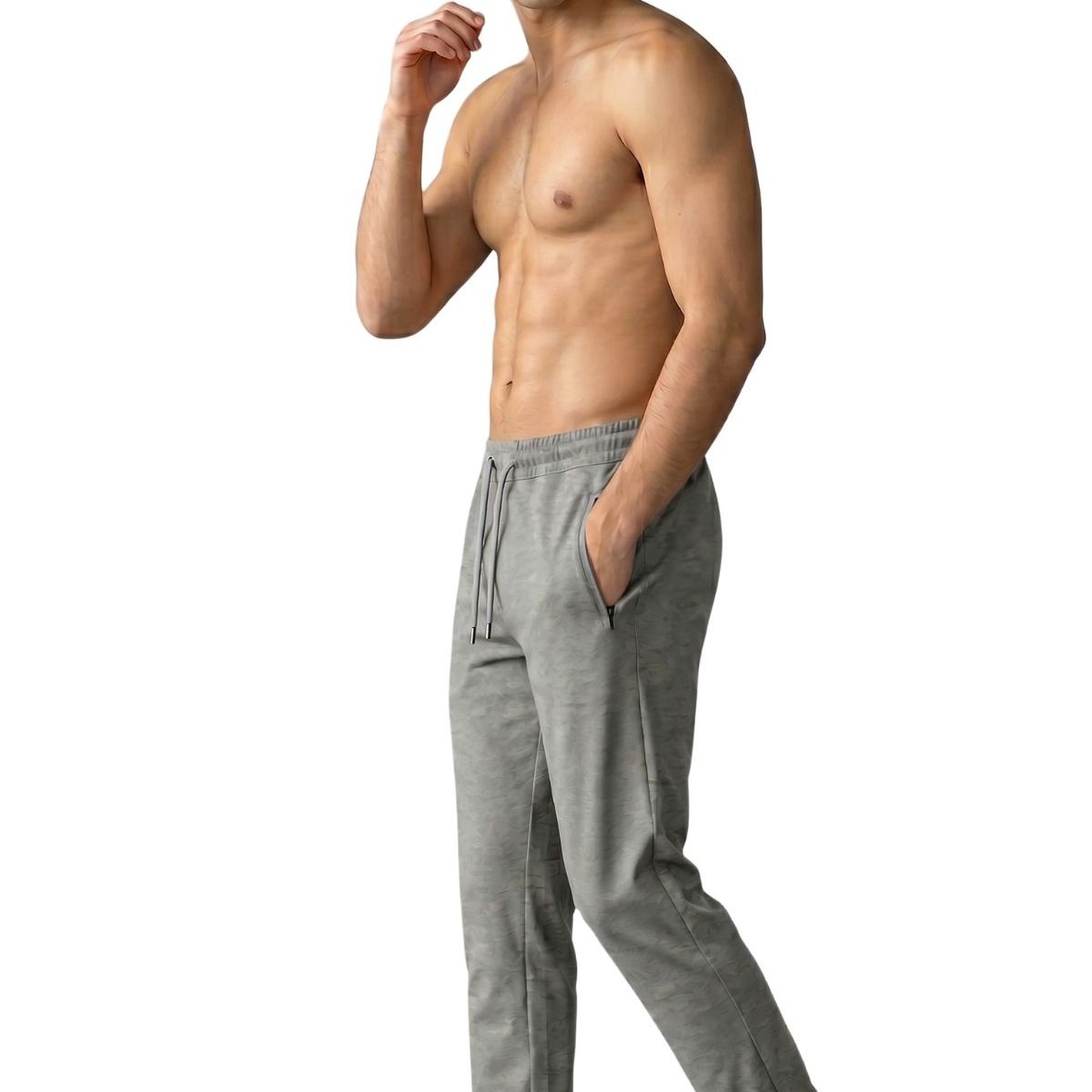 LOOK SHOP - Pantalón Buzo Hombre. Forro Polar. Jogger Slim Fit. 250