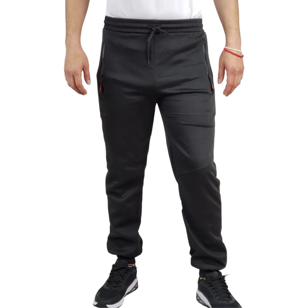 LOOK SHOP - Pantalón Buzo Hombre. Forro Polar. Jogger Slim Fit. 250