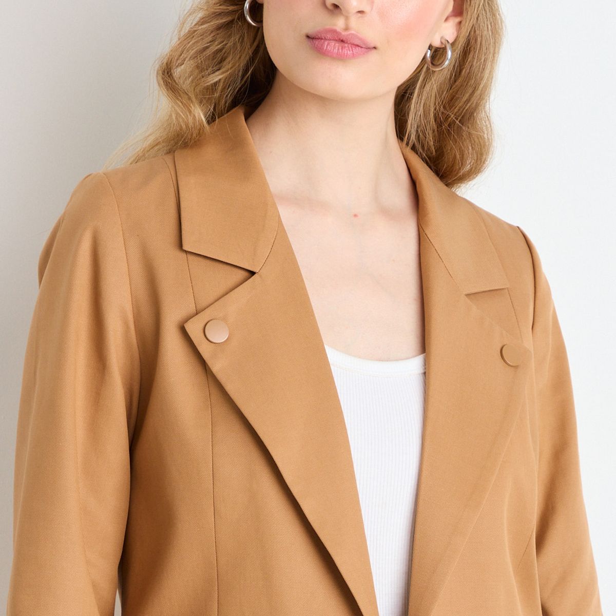 IO - Tapado Abierto Mujer Café IO