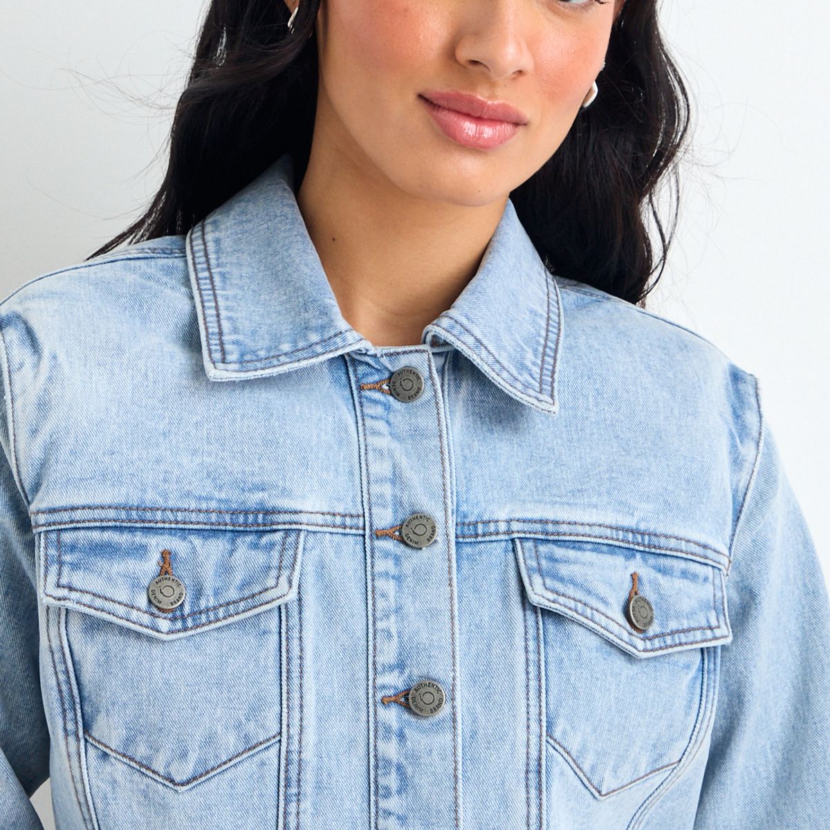 IO - Chaqueta Mujer Celeste Io