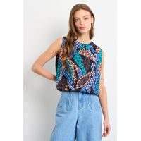 Blusas Sin Manga Mujer Negro