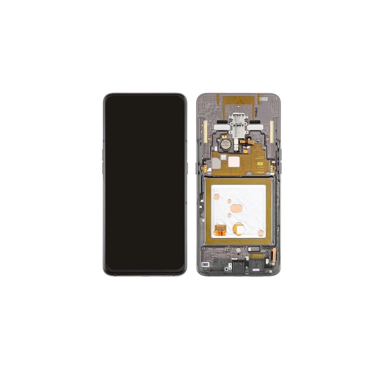 GENERICO - Pantalla LCD más Táctil Samsung Galaxy A80 negra ORI