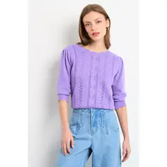 IO - Sweater Mujer Morado