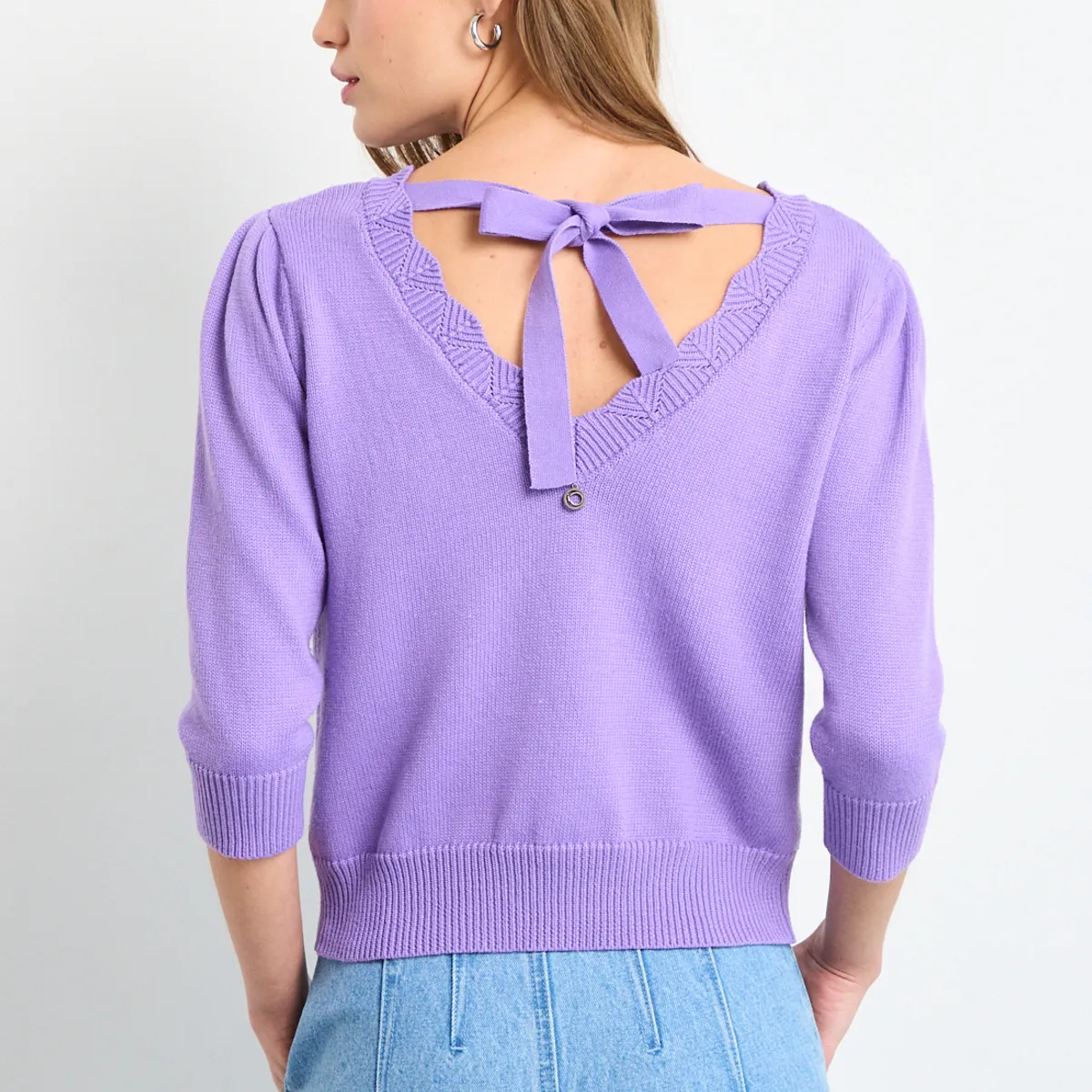 IO - Sweater Mujer Morado IO