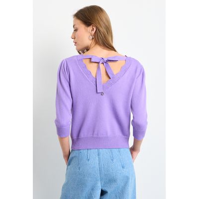 Imagen 2 del producto Sweater Mujer Morado