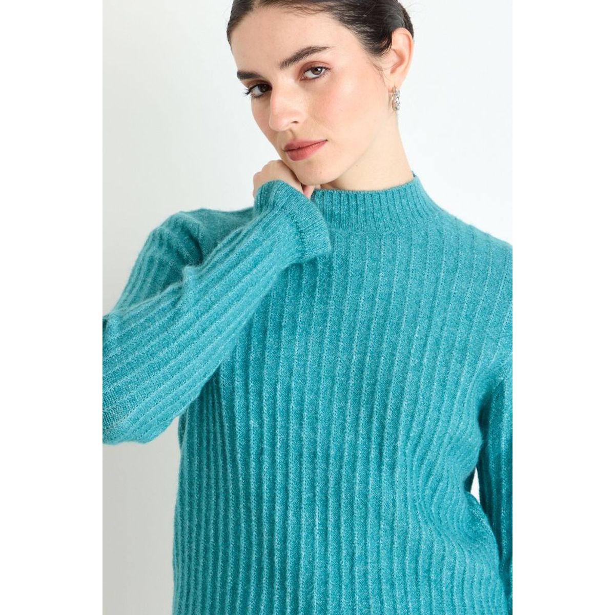ASH - Sweater Mujer Celeste Ash