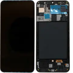 GENERICO - Pantalla LCD más Táctil Samsung Galaxy A50 negra ORI