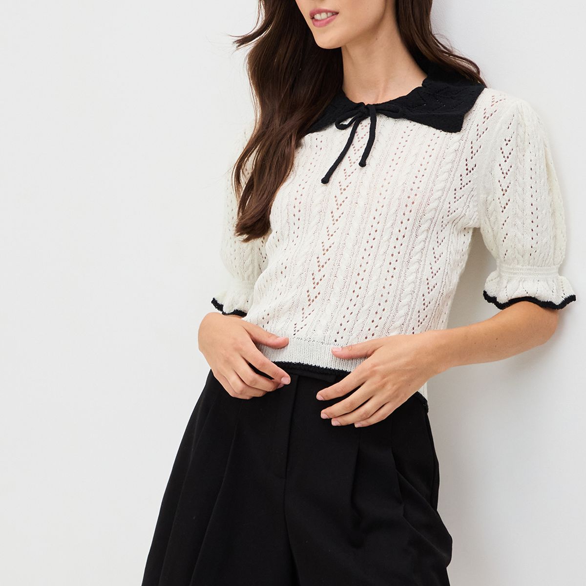 IO - Polera Manga Corta Mujer Crudo IO