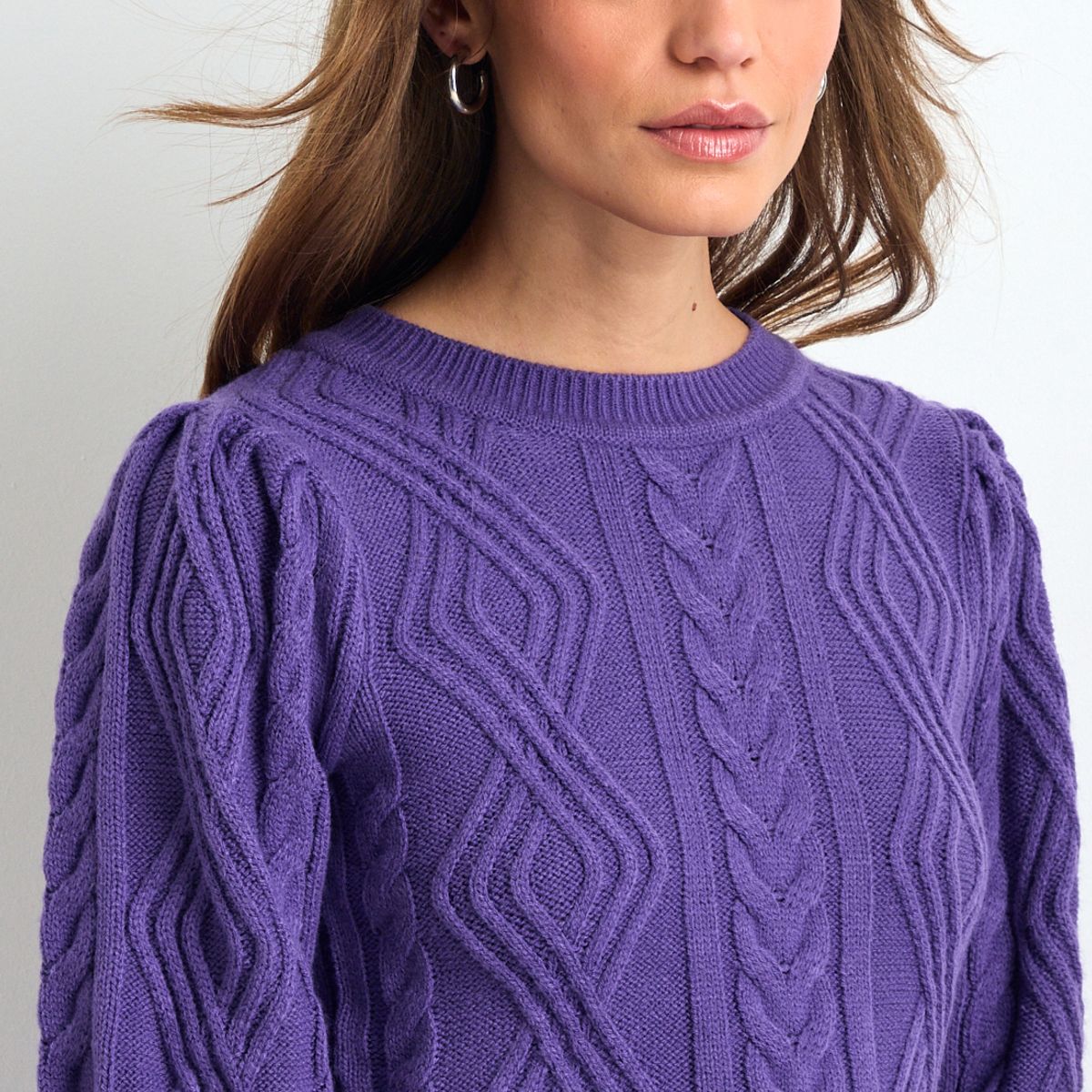 IO - Tejido Mujer Morado IO