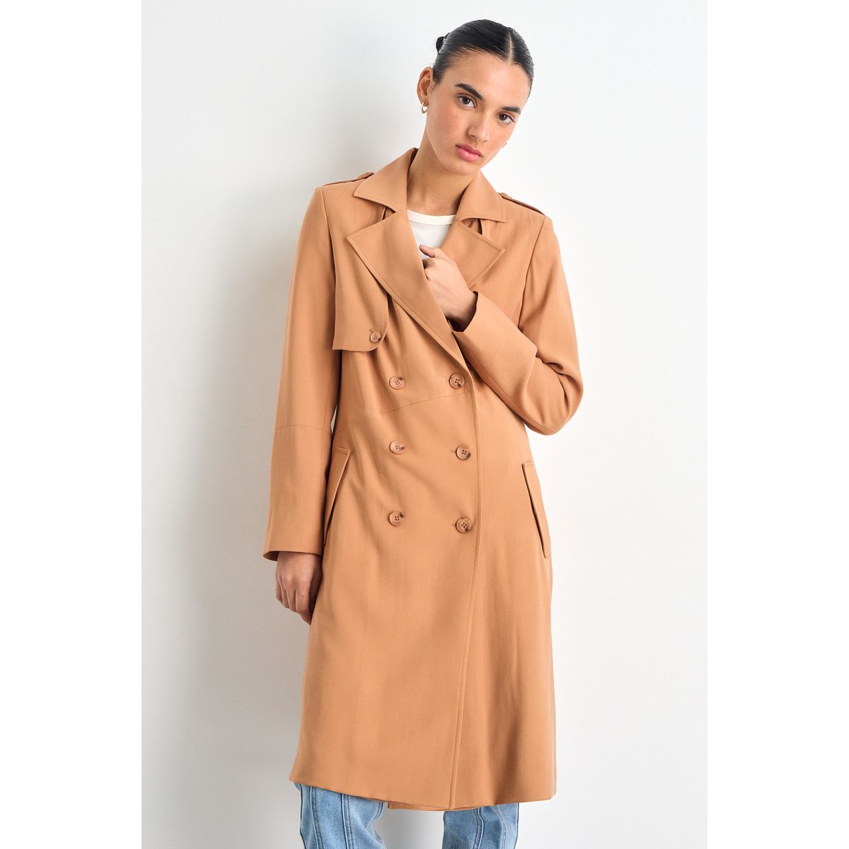 IO - Trench Mujer Café IO