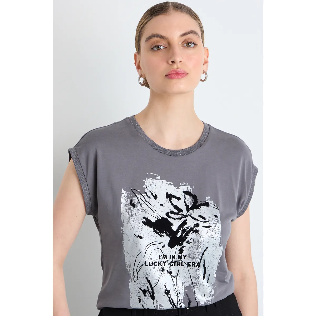 IO - Polera Sin Mangas Mujer Gris IO
