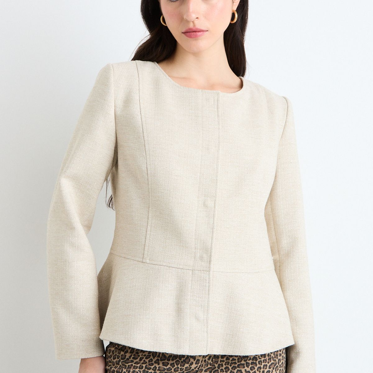 ASH - Chaqueta Mujer Beige Ash