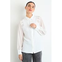 Blusas Manga Larga Mujer Crudo