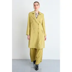 IO - Trench Mujer Amarillo