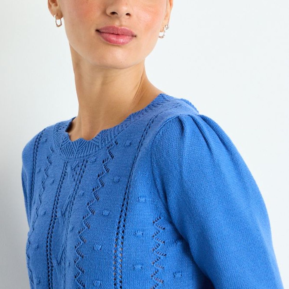 IO - Sweater Mujer Azul IO
