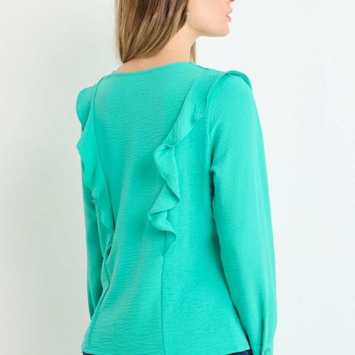 ASH - Blusas Manga Larga Mujer Verde Ash