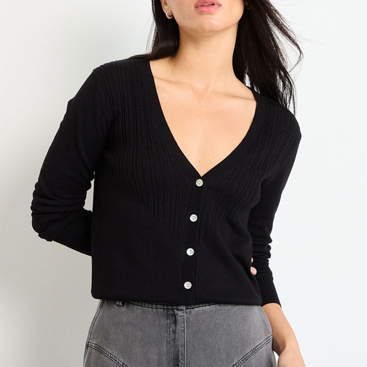 IO - Tejido Mujer Negro IO