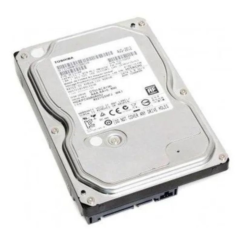 TOSHIBA - Disco duro interno Toshiba, 1 TB, Sata, 3,5", 7200 rpm - Escritorio - Excelente (Reacondicionado)
