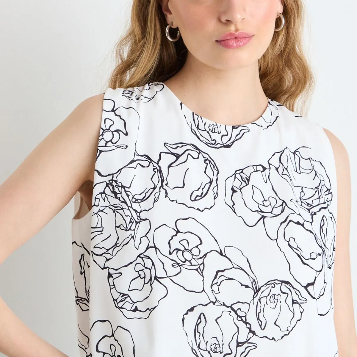 IO - Blusas Sin Manga Mujer Crudo IO