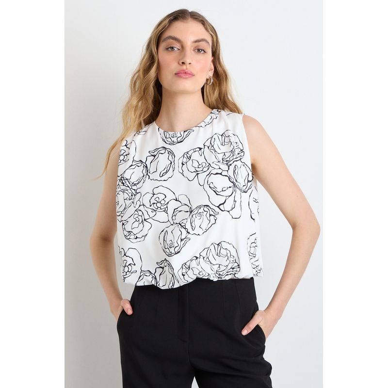 IO - Blusas Sin Manga Mujer Crudo IO