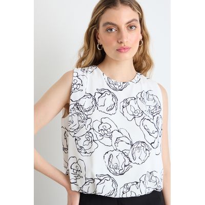 Imagen 2 del producto Blusas Sin Manga Mujer Crudo