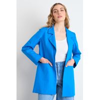 Tapado Abierto Mujer Azul