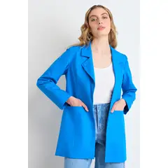 IO - Tapado Abierto Mujer Azul