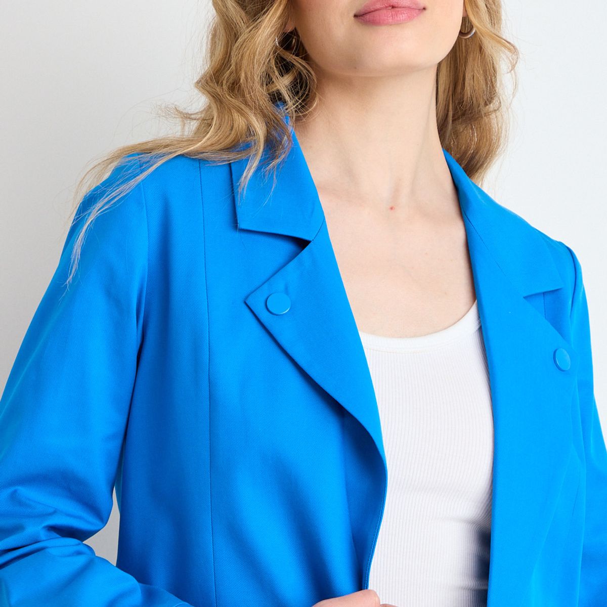 IO - Tapado Abierto Mujer Azul IO