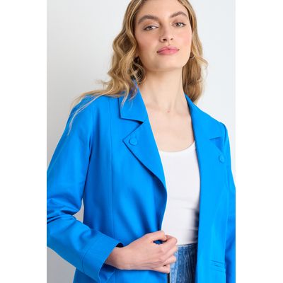 Imagen 2 del producto Tapado Abierto Mujer Azul