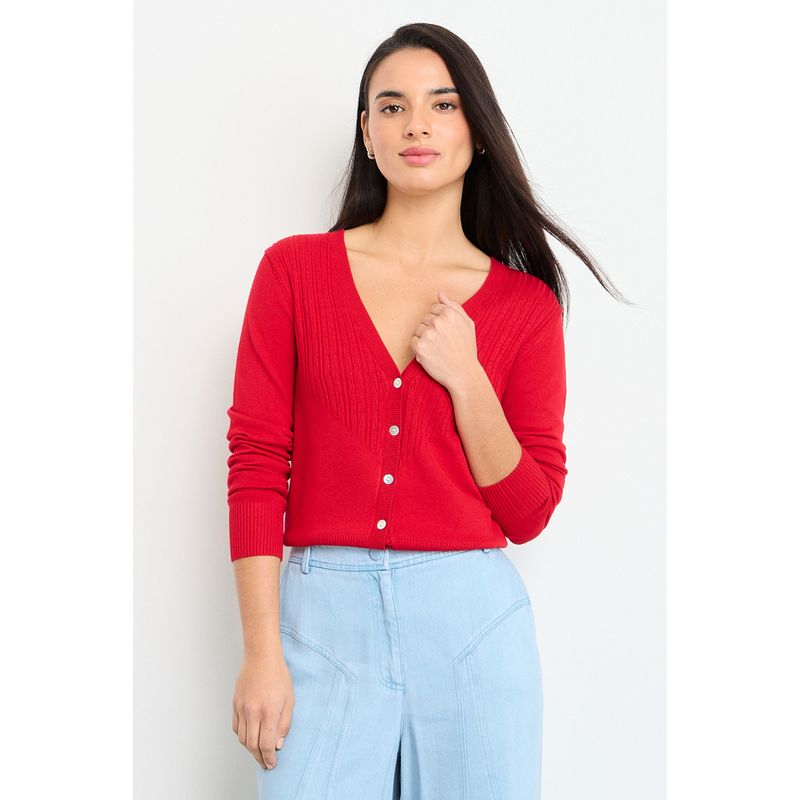IO - Tejido Mujer Rojo IO