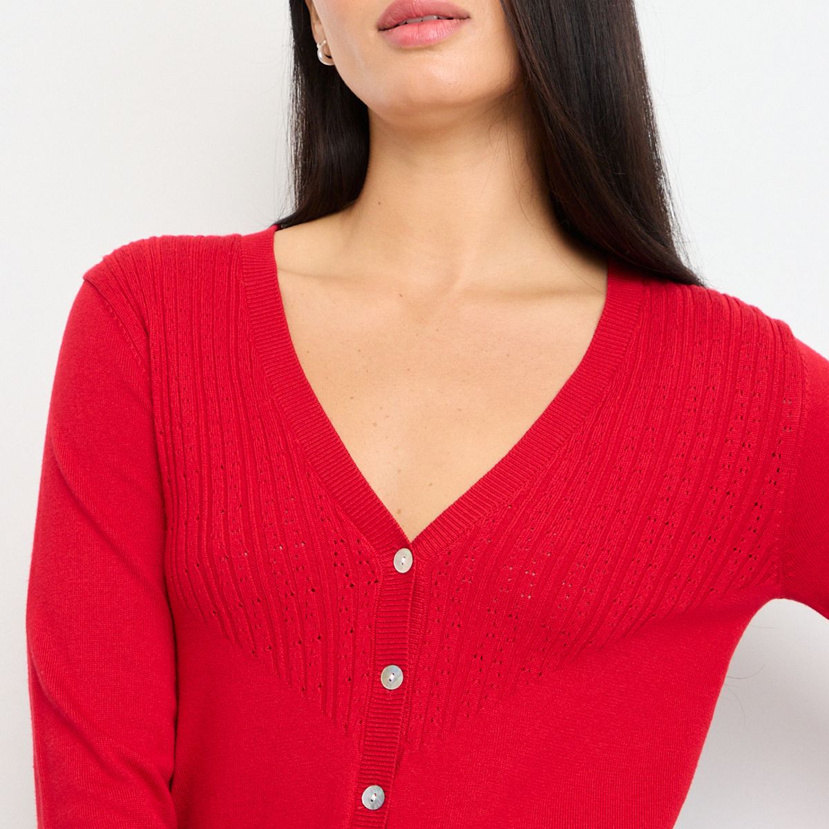 IO - Chaleco Mujer Rojo IO