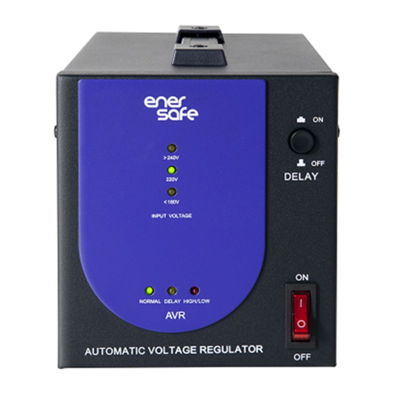 ENERSAFE - Regulador de voltaje AVR 3000VA1800W Enersafe