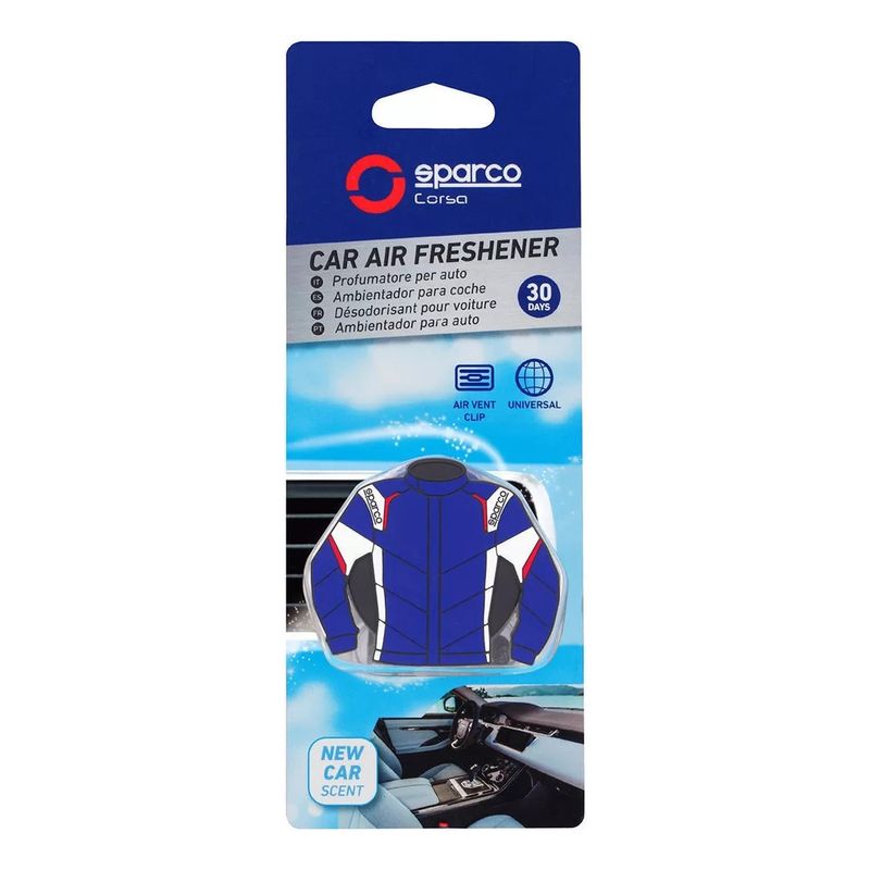 SPARCO - Aromatizante Chaqueta Olor A Auto Nuevo Sparco Spa520