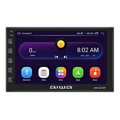 AIWA - Radio Auto 2 Din Androi 10.0 Gps Touch De 7'' /aw-501bt
