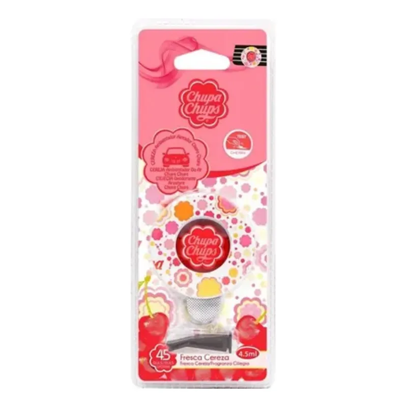 CHUPA CHUPS - Aromatizante Para Auto Crema De Cereza Chupa Chups Chp801