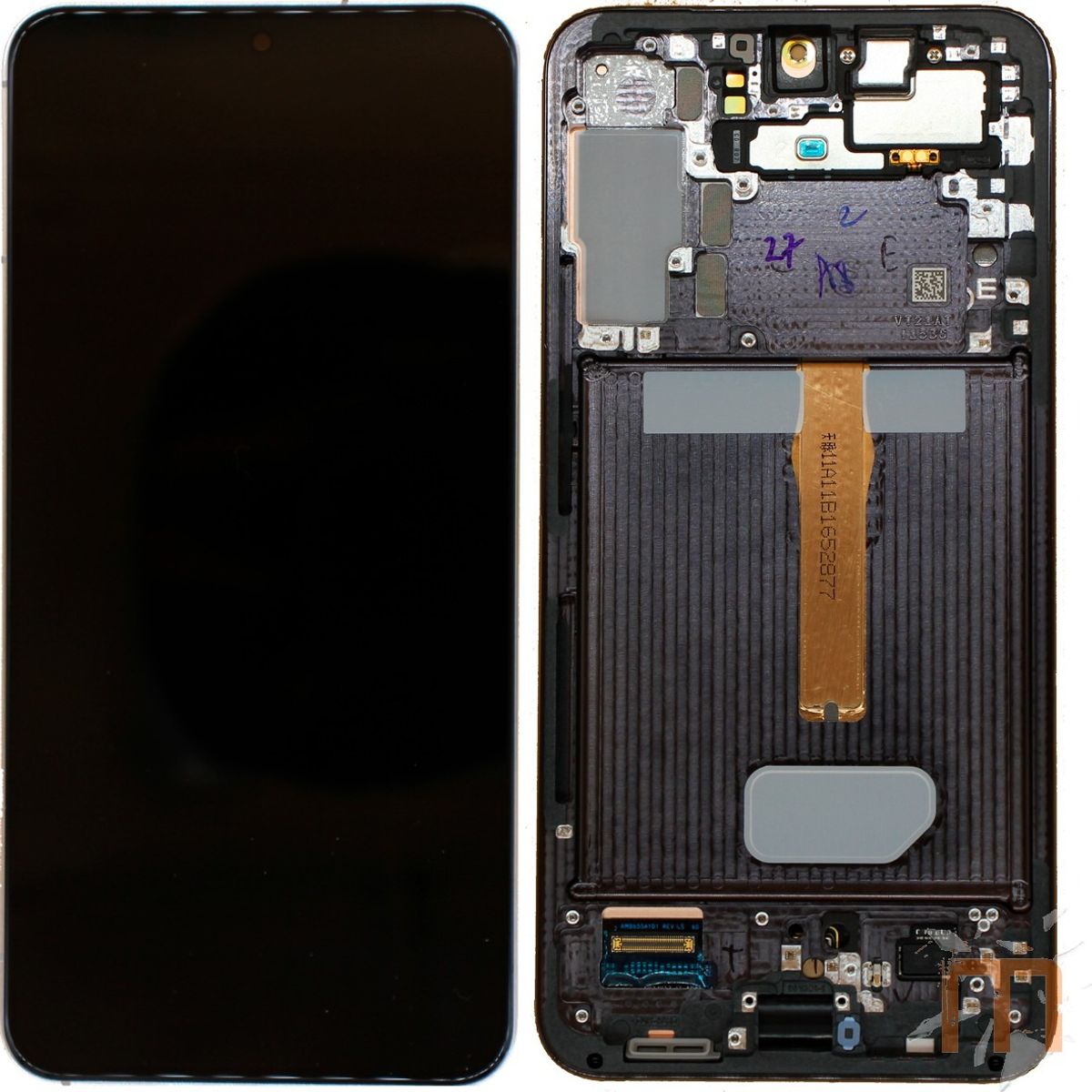 GENERICO - Pantalla LCD más Táctil Samsung GalaxyS22 Plus negra ORI