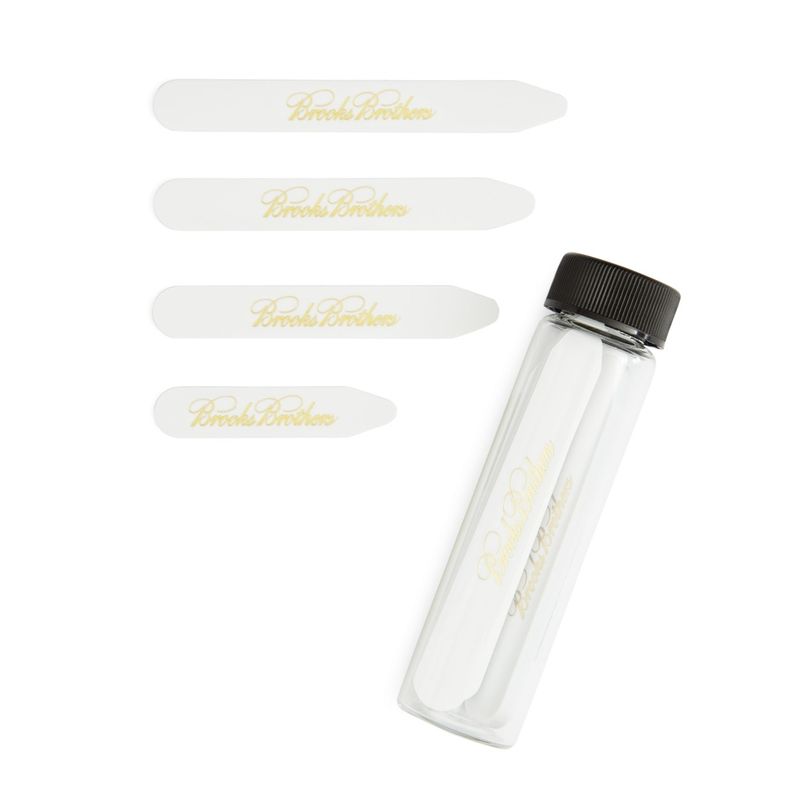 BROOKS BROTHERS - Barbilla Hombre Plastico Blanco