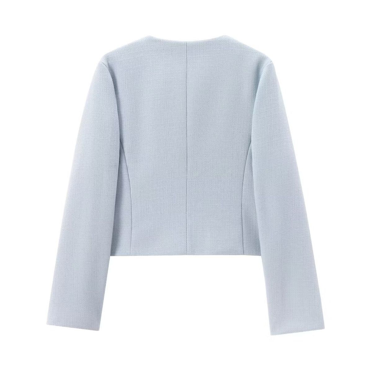 VELVET - Blazer Fiorella Estructura Celeste  Mujer