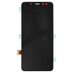 GENERICO - Pantalla LCD más Táctil Samsung Galaxy A8 negra ORI