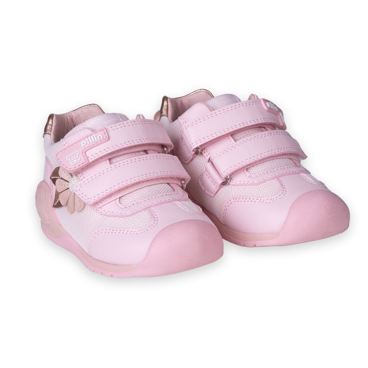 PILLIN - Zapatillas Recién Nacido Niña Rosado Pillin (PZC204-25ROS )