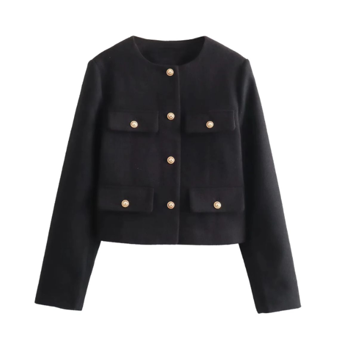 VELVET - Blazer Fiorella Estructura Negro Mujer