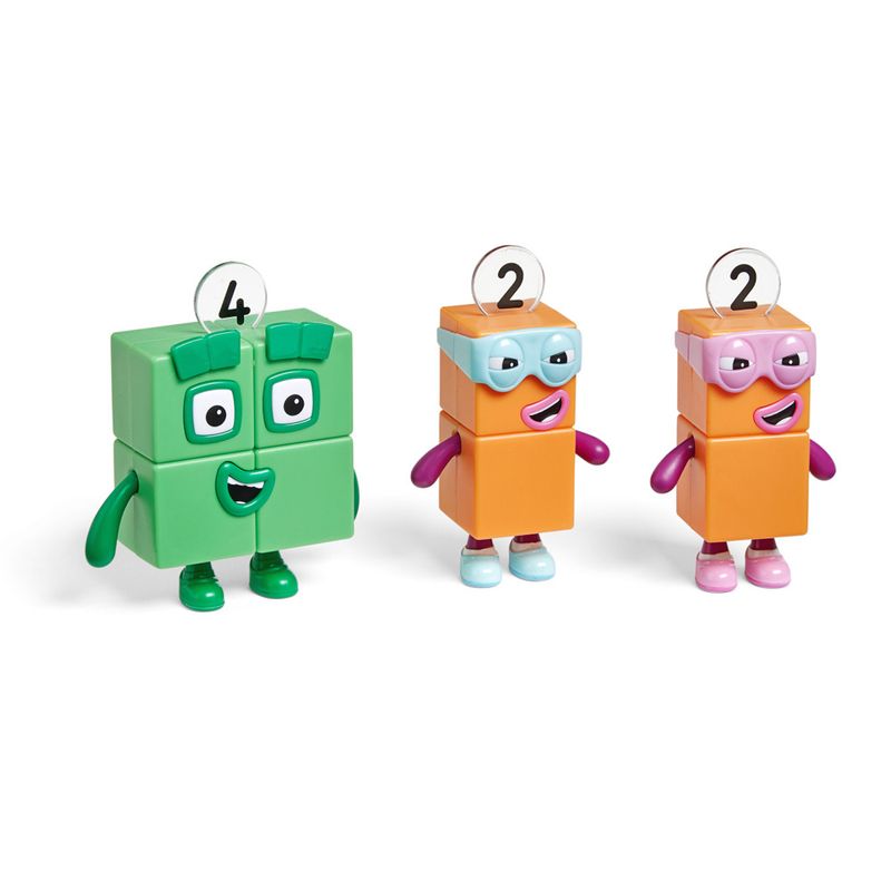 NUMBERBLOCKS - Numberblocks, Figuras Cuatro y Dos