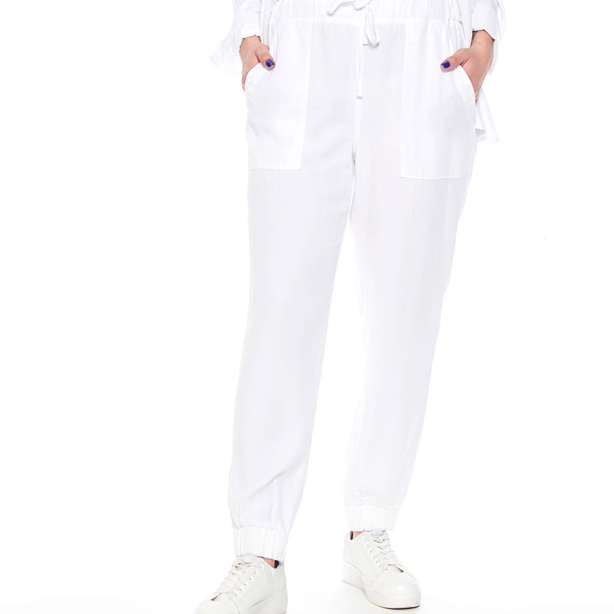 WADOS - PANTALON CARGO LYOCELL CON CINTURA ELASTICADA