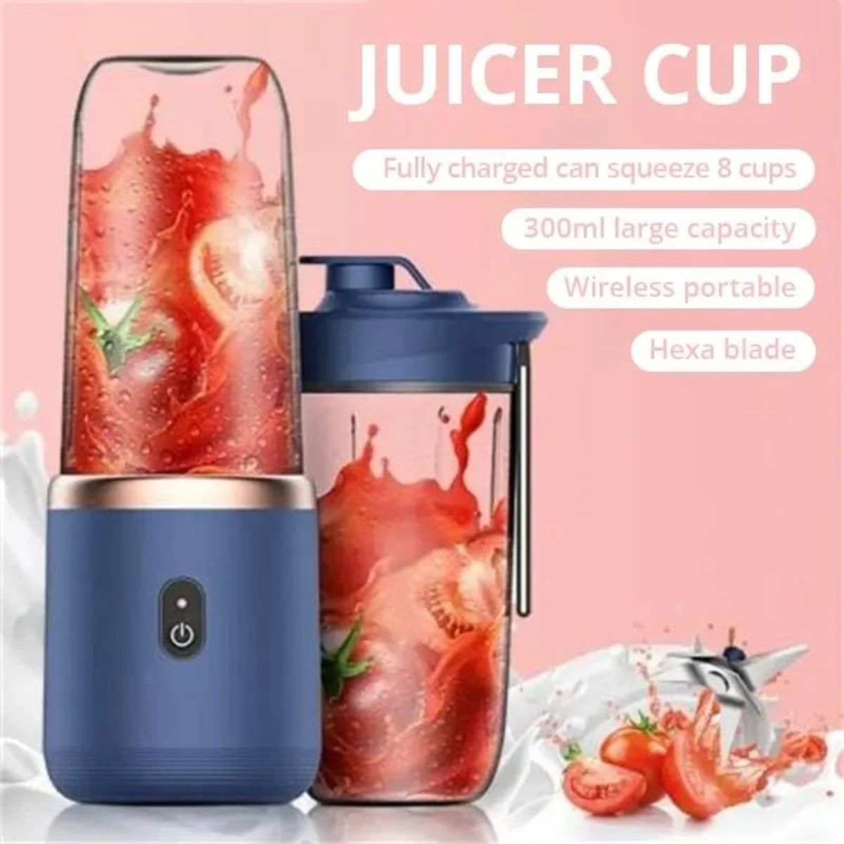 Licuadora Portatil Jugos Verduras Batidos F 2025, marca GENERICO - Foto 2