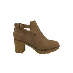 HERIEL - Botín Camel Taco Mujer