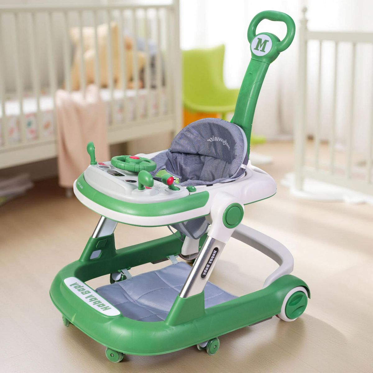 MUNDO ONLINE - Andador Caminadora Autito Musical Bebe Anticaida Stylish
