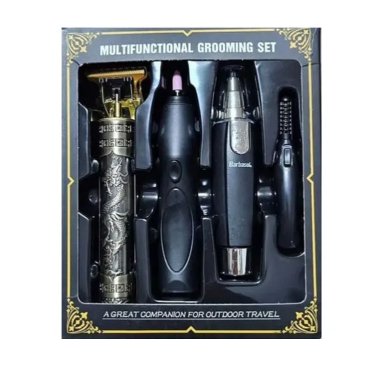 GENERICO - Set Máquina De Afeitar Multifuncional Barba Orejas Nariz