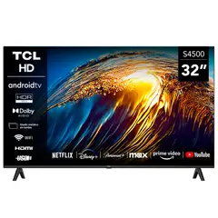 TCL - Smart TV 32" HD 32S4500 Android TV
