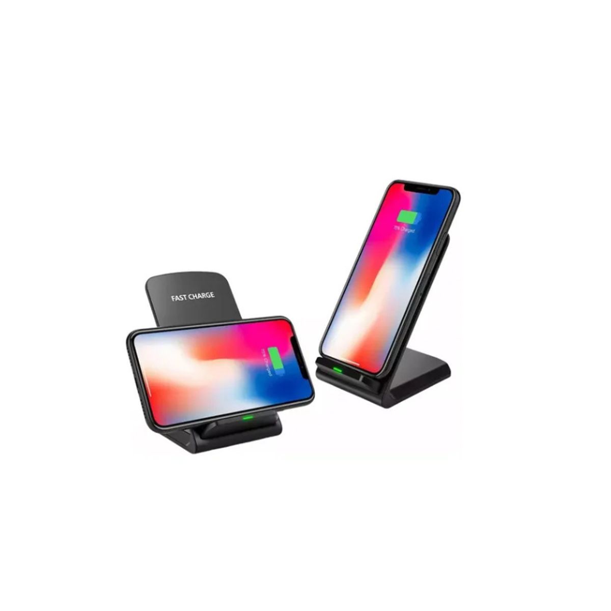 GENERICO - Cargador De Teléfono Inalámbrico Universal Base Escritorio 15W